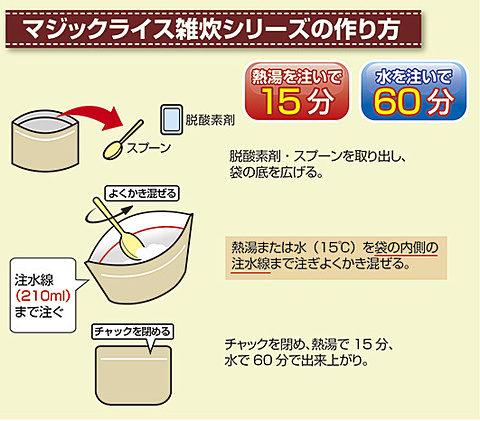株式会社そなえ　マジックライス雑炊2